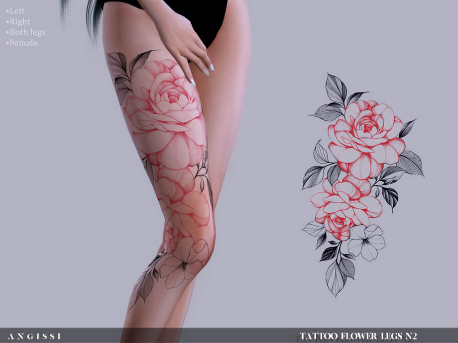 ANGISSI - Flower legs N2 TSR