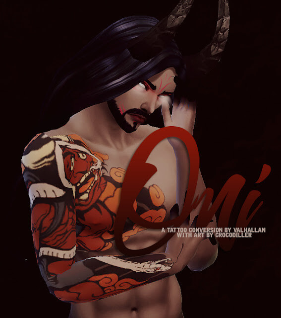 Oni Overwatch Hanzo Tattoo - Valhallan