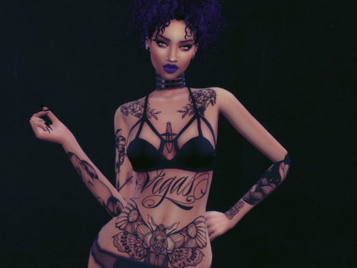 Savage Sim Baby - Full Body Version Tattoo