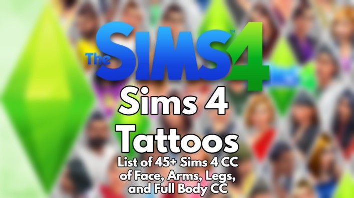 sims 4 tattoos cc sims 4 maxis match
