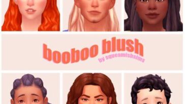 Booboo Blush Sims 4 by Squeamish Sims - Sims 4 Maxis Match