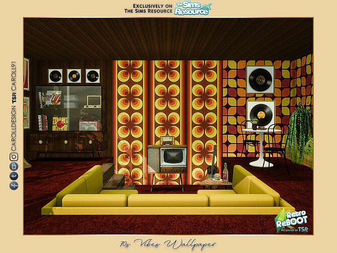 Retro 70s Vibes Wallpaper by Caroll91 at TSR