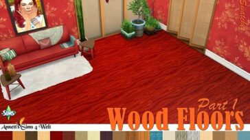Wood Floors Part 1 at Annett’s Sims 4 Welt