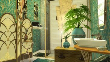 ART DECO bathroom by dasie2 at TSR
