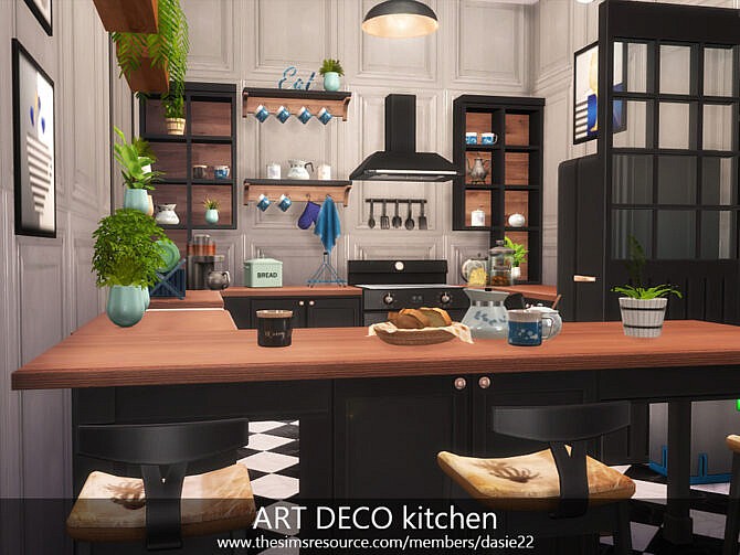 ART DECO kitchen by dasie2 at TSR