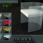 Acrylic Dining Chair by TyrAVB at TSR