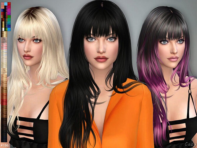 Aliza Female Hairstyle by Cazy at TSR