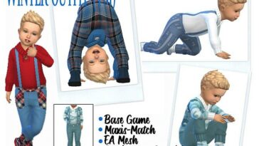 BG WINTER OUTFIT at Sims4Sue