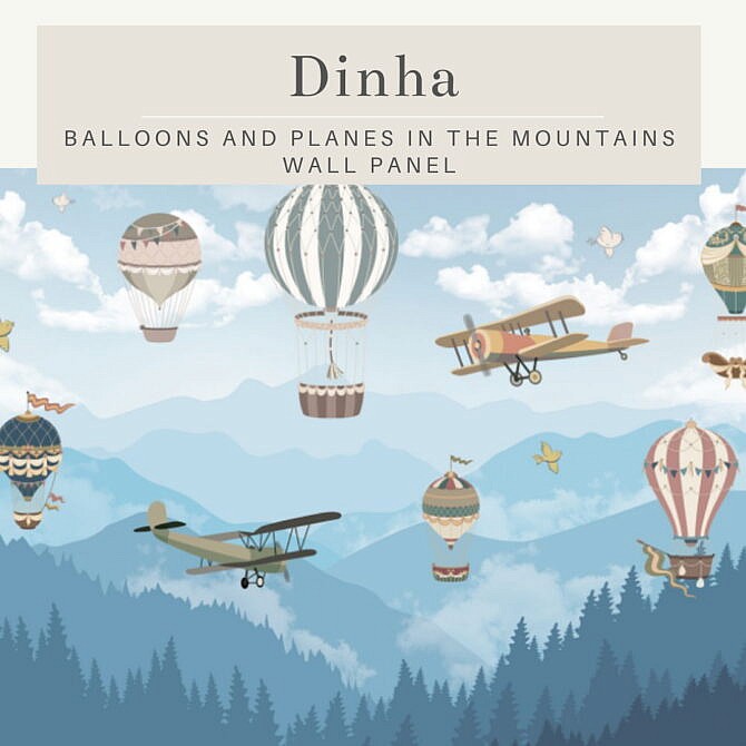 Balloons & Planes in the Mountains at Dinha Gamer