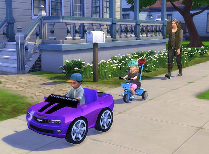 Bicycle For Kids and Toddler by Waronk at Mod The Sims 4