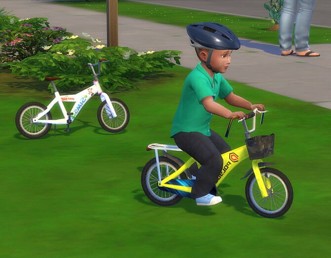 Bicycle For Kids and Toddler by Waronk at Mod The Sims 4