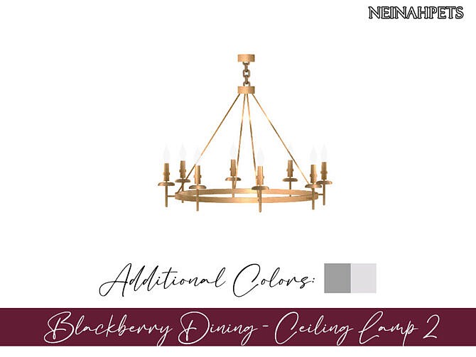 Blackberry Dining Room by neinahpets at TSR