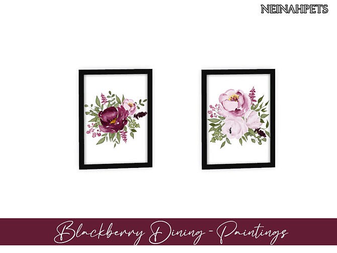 Blackberry Dining Room by neinahpets at TSR