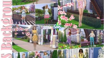 CAS Backgrounds Willow Creek 2021 Part 3 at Annett’s Sims 4 Welt