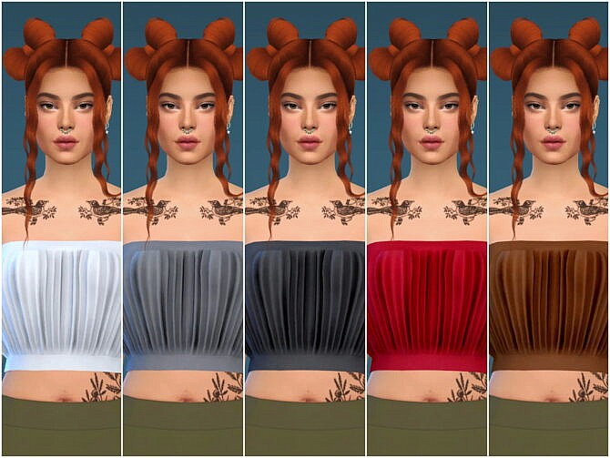 Carrie Tube Top at Katverse