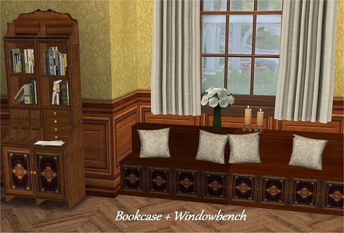 Conversion of Vitasims Victorian single room by Clara at All 4 Sims
