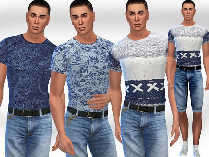 Cool Men Tops by Saliwa at TSR