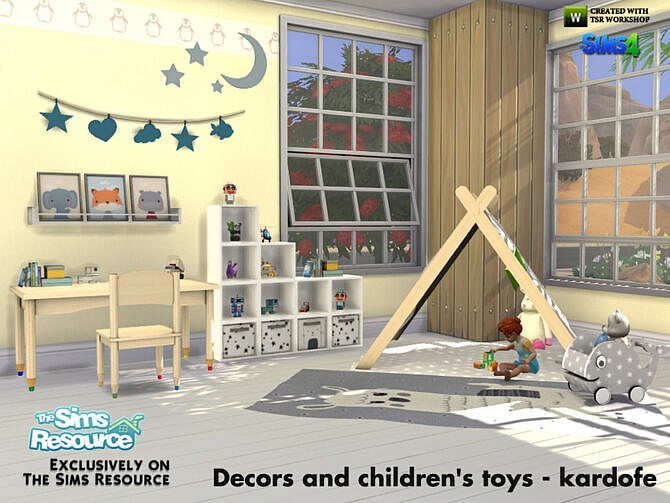 Decor and toys for kids by kardofe at TSR