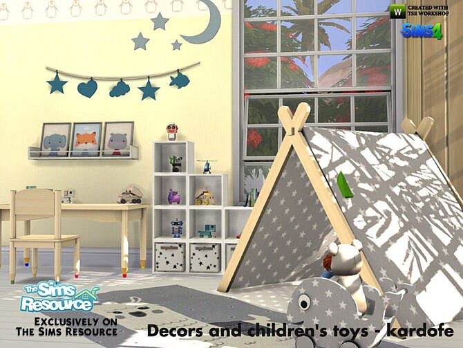 Decor and toys for kids by kardofe at TSR