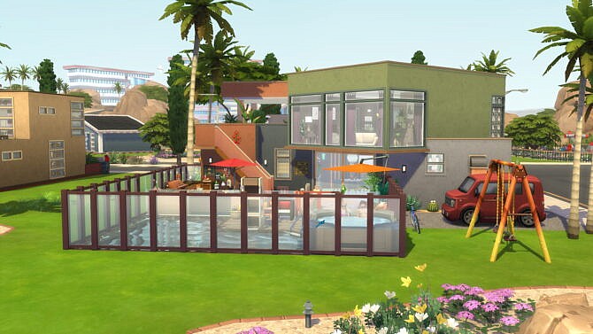 Desert Cascade Luxury Modern by Brand at Mod The Sims 4