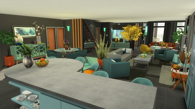 Desert Cascade Luxury Modern by Brand at Mod The Sims 4