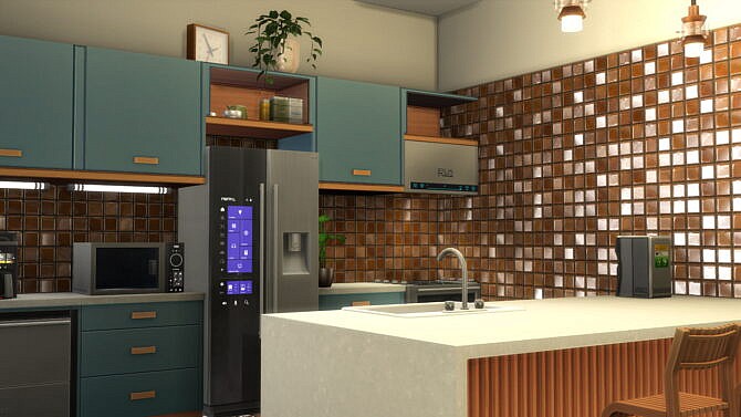 Eco Kitchen Custom Stuff Pack by littledica at Mod The Sims 4