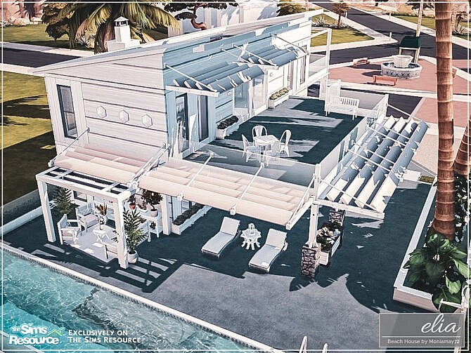 Elia Beach House by Moniamay72 at TSR