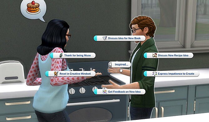 Emotional Socials by helaene at Mod The Sims 4