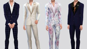 Fancy Men Suit by McLayneSims at TSR