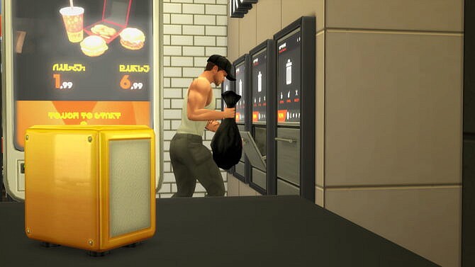 Greasy Goods – Custom Stuff Pack by littledica at Mod The Sims 4