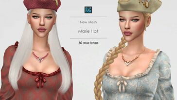 Hat Marie at Elfdor Sims