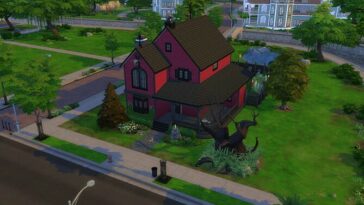 Haunted Vampire House by Brainl3ss at Mod The Sims 4