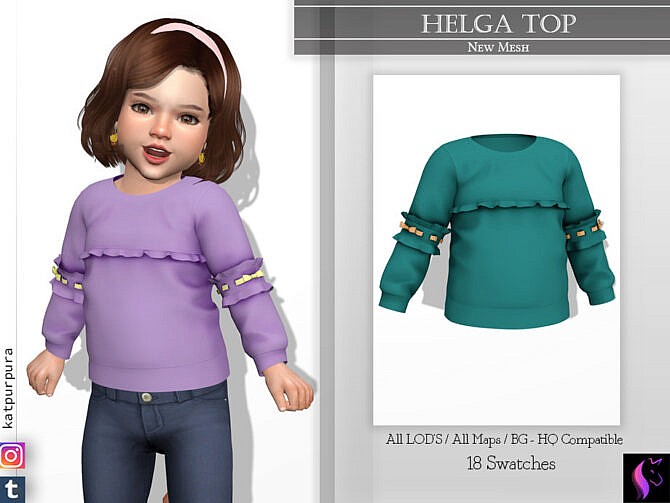 Helga Top by KaTPurpura at TSR