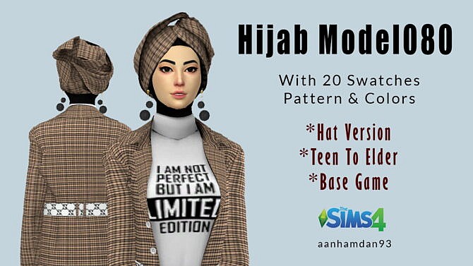Hijab Model 080 & Tamita Longdress at Aan Hamdan Simmer93
