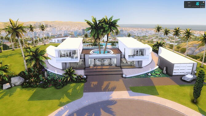 La Luna house by Bellusim at Mod The Sims 4