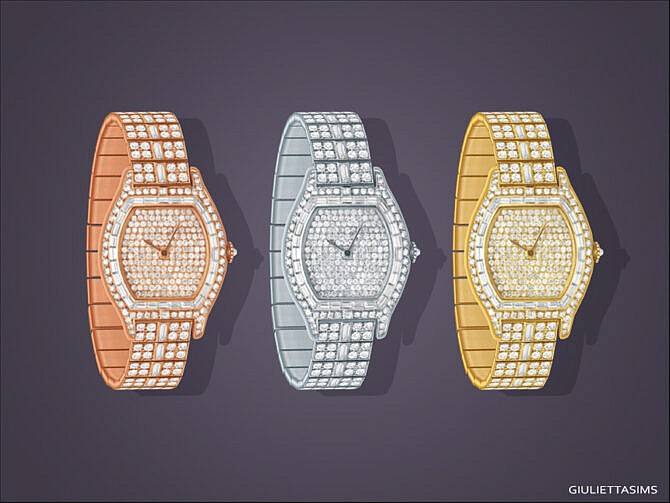 Linda Diamond Watch (left wrist) by feyona at TSR