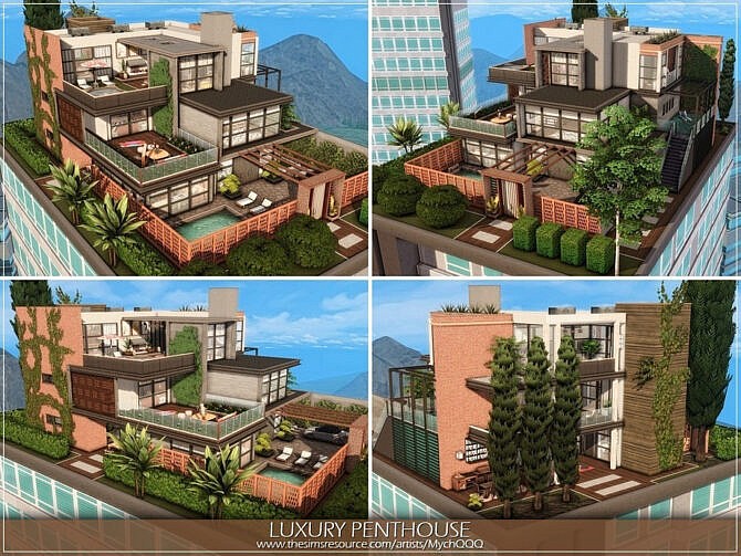 Luxury Penthouse by MychQQQ at TSR