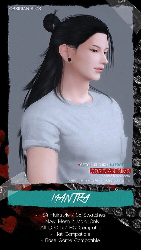 MANTRA HAIR at Obsidian Sims