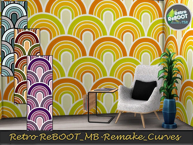 MB Retro Remake Curves Wallpaper by matomibotaki at TSR