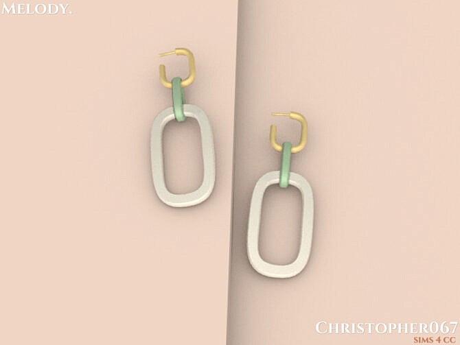 Melody Earrings by Christopher067 at TSR