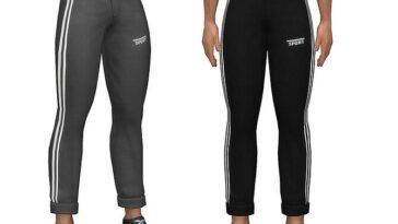 Minimal Skinny Mens Joggers by CherryBerrySim at TSR