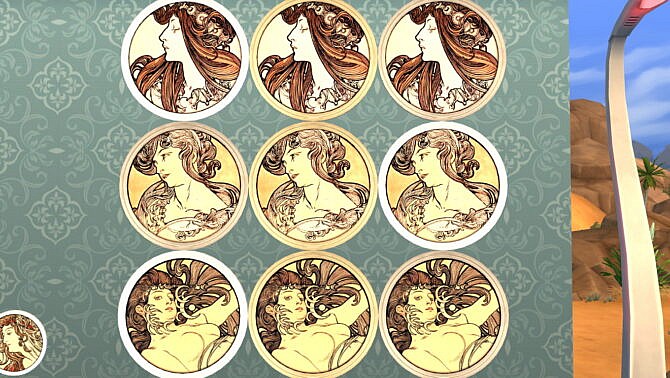 Mucha Women Painting Recolor by jessiuss at Mod The Sims 4