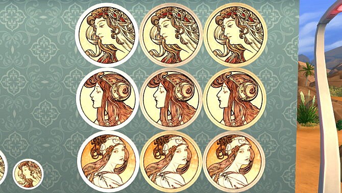 Mucha Women Painting Recolor by jessiuss at Mod The Sims 4
