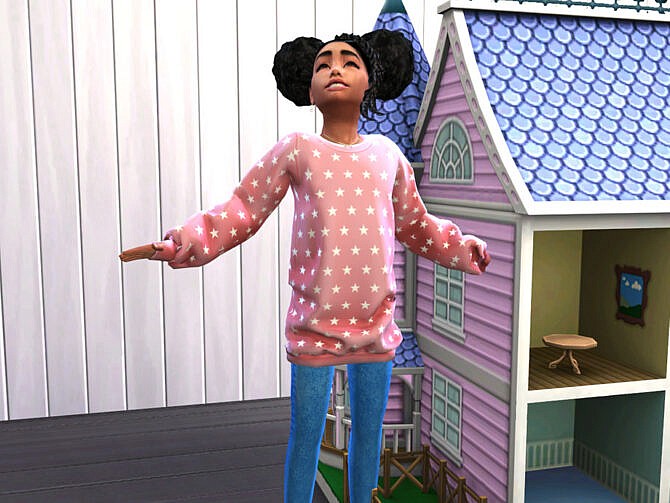 Nevaeh Hair Child by drteekaycee at TSR