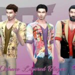 Oshare Layered Blazer by SimmieV at TSR