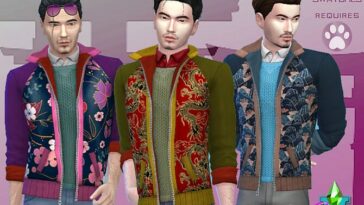 Oshare Layered Jacket by SimmieV at TSR