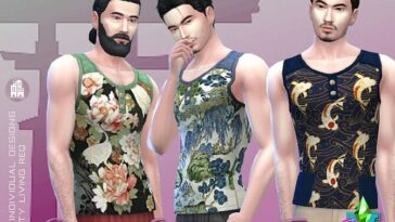 Oshare Sleeveless Top by SimmieV at TSR