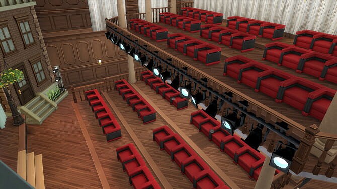 Plumbob Theater 40×30 by bradybrad7 at Mod The Sims 4