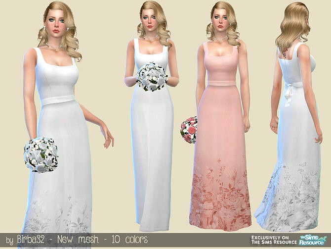 Pure Wedding Dress by Birba32 at TSR