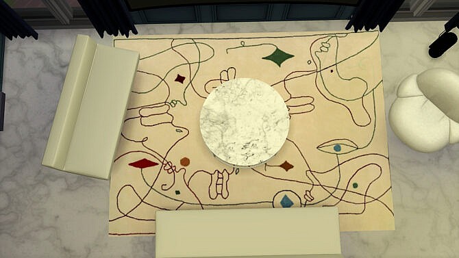 SILHOUETTE RUG at Meinkatz Creations